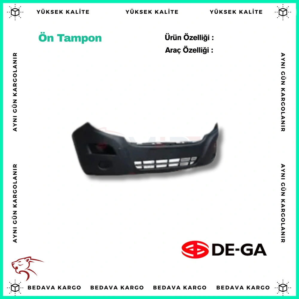 Tampon On Renault Master 3 2010-2014 - 620220006R - Yedek Parça