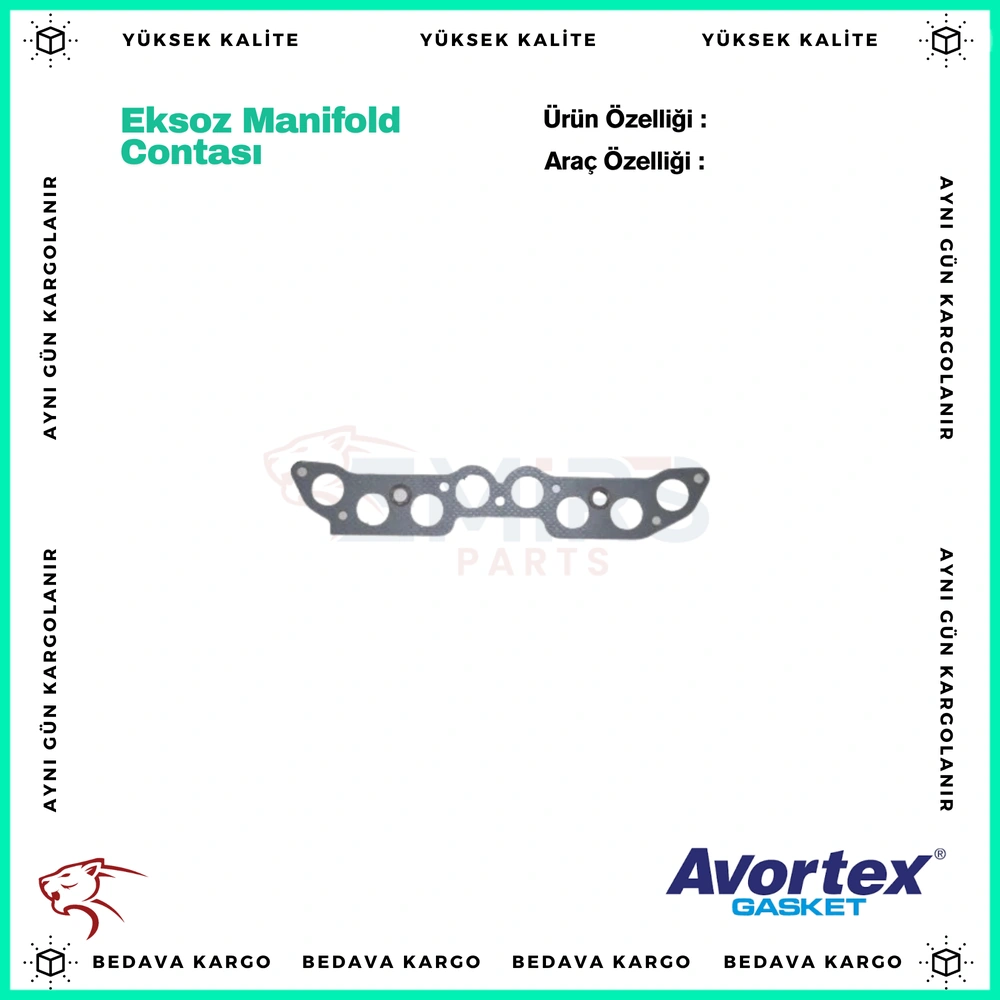 Eksoz Manifold Contasi 1.6 MM Slx-Tmpr-Tipo-Uno 1.4-1.6 Cift Parca - 7772495 - Yedek Parça