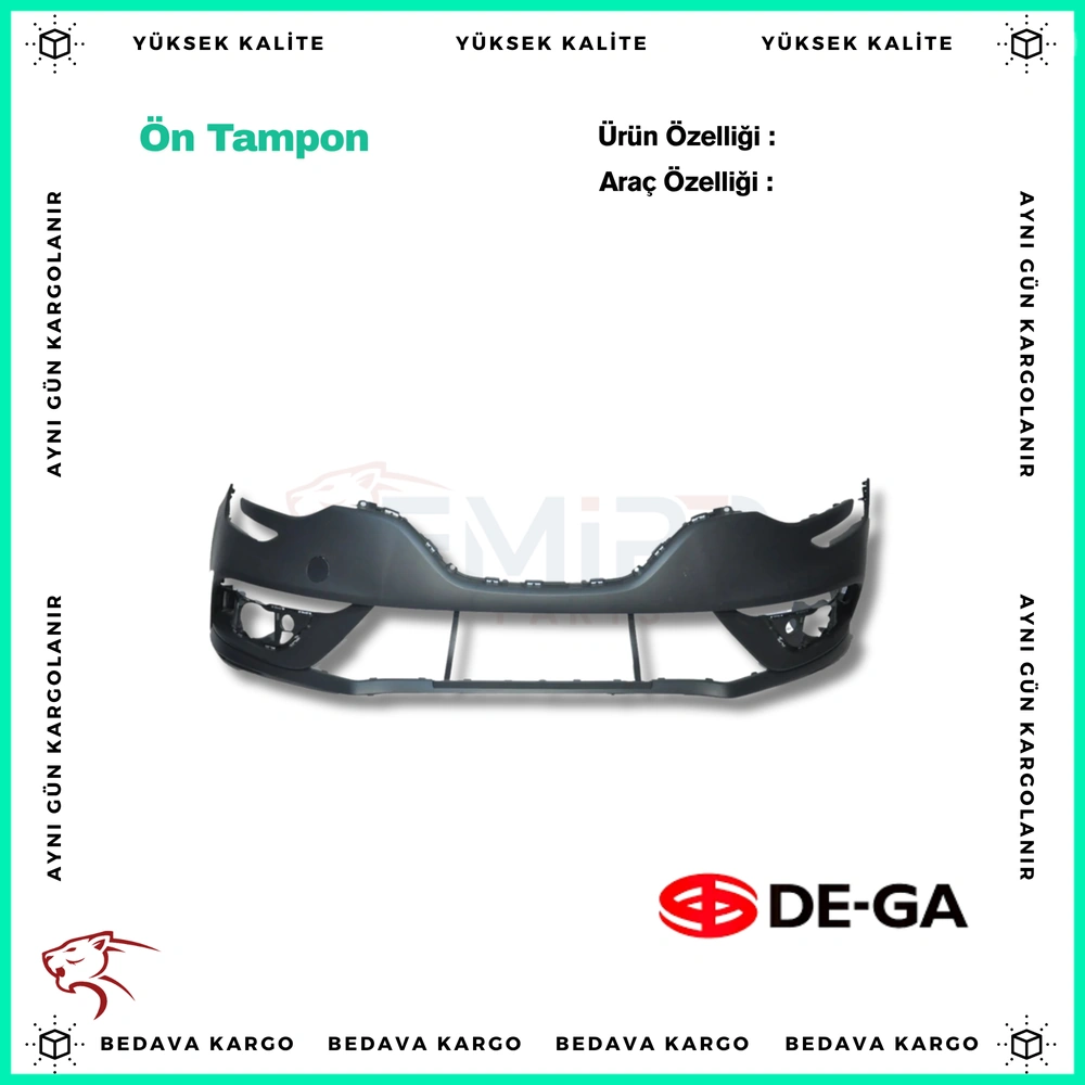 Renault Megane 4 16-20 On Tampon - 620227283R - Yedek Parça