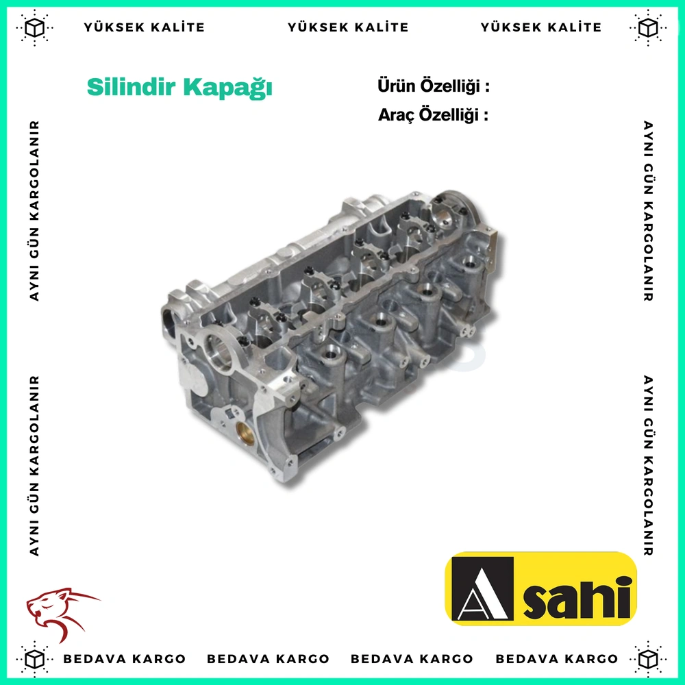Silindir Kapagi Renault CLIO III 05>14 Fluence 09>KANGOO 08> Laguna III 07>14 Megane II 05> 1.5dCi K9K - 110415795R - Yedek Parça