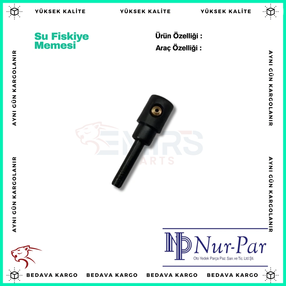 Su Fiskiye Memesi Arka Ford Connect Volkswagen Polo Golf Caddy - 3B9955985A - Yedek Parça
