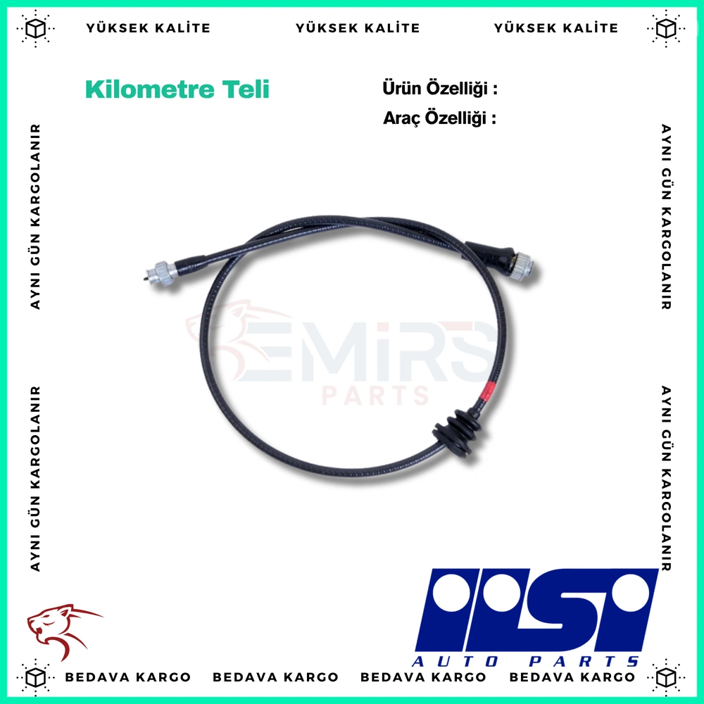 Kilometre Teli Renault R19 - 7702253779 - Yedek Parça