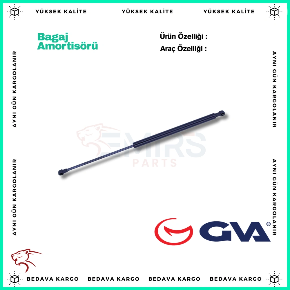 Bagaj Amortisoru Renault Grand Scenic - 904517337R - Yedek Parça