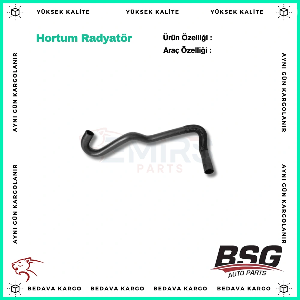 Hortum Radyator Ust Dacia Logan 1 Sandero 1 1.4 1.6 - 8200750014 - Yedek Parça