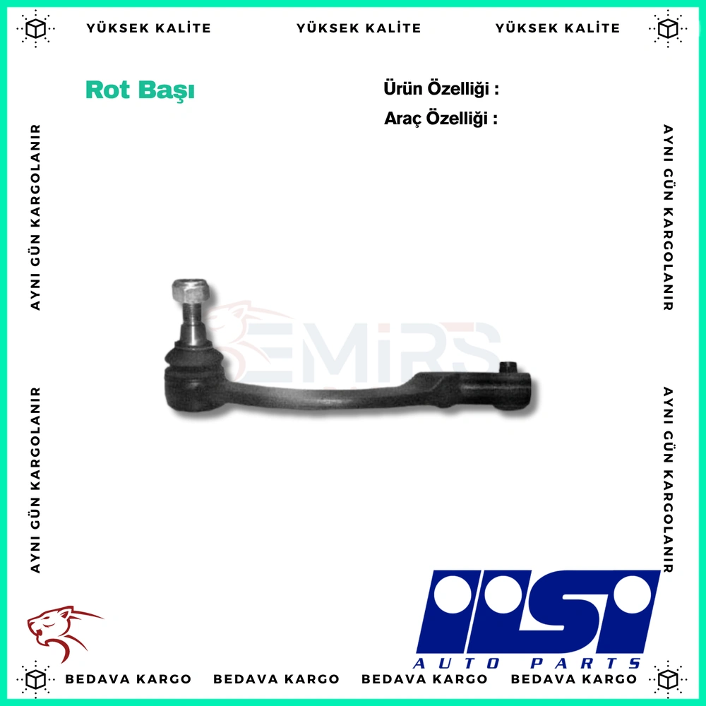 Rot Basi On Sag Renault Master 1998-2010 - 4852000QAH - Yedek Parça