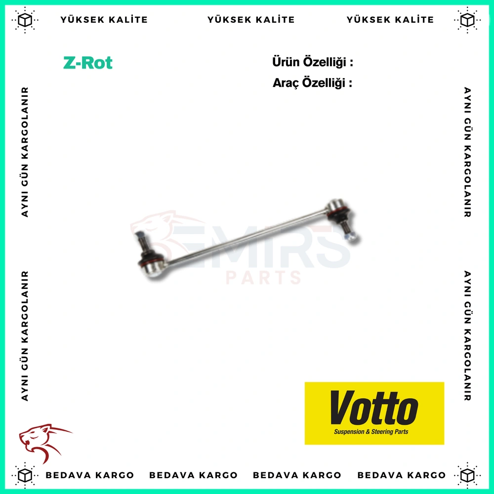 Z-Rot On Renault Megane 4 Talisman - 546182227R - Yedek Parça