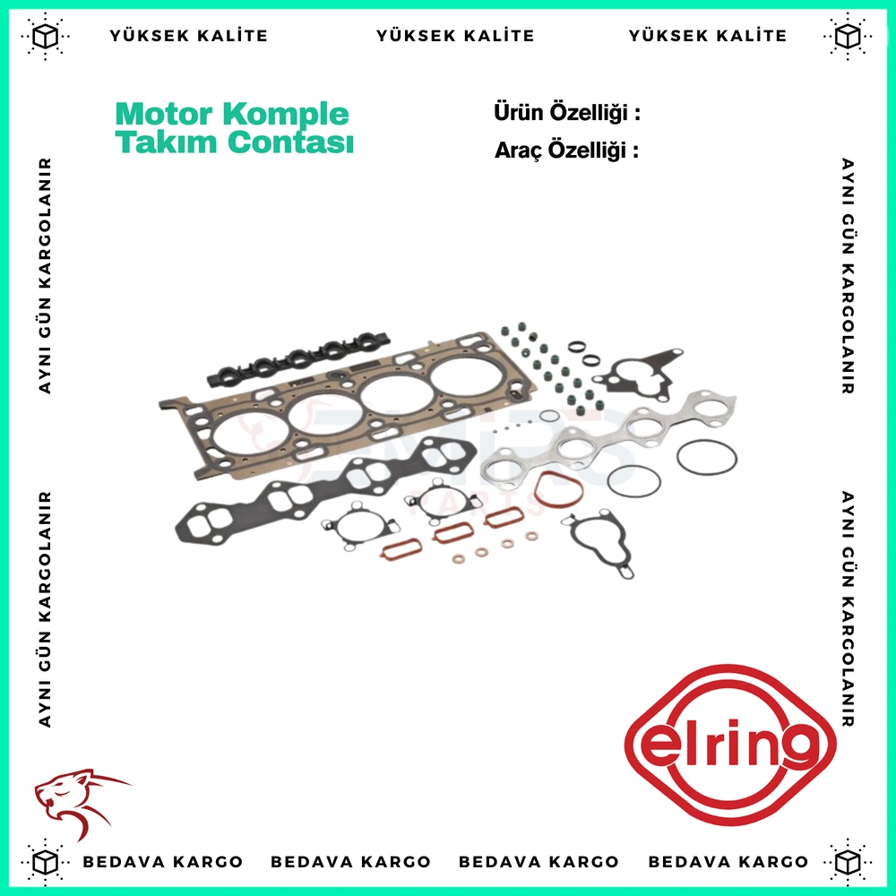 Motor Komple Takim Contasi Renault Master 3 2.3 DCI M9t - 7701479334 - Yedek Parça