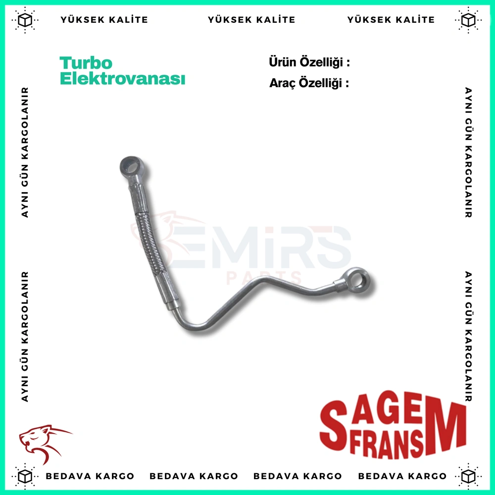 Turbo Elektrovanasi Renault Clio Kangoo Megane 2 Fluence 1.5 DCI - 8200661049 - Yedek Parça