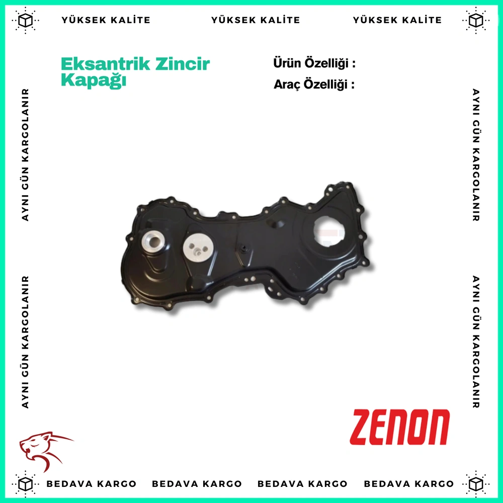 Eksantrik Zincir Kapagi Renault Master III 10>20 2.3dCi M9T / Nissan Navara 2.3L YS23 D23 16-21 / ME Rcedes X-Class OM699 W470 - 135026715R - Yedek Parça