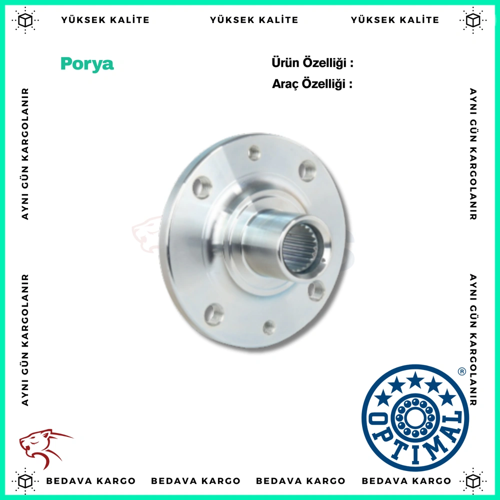 Porya On Sol-Sag Rulmansiz Renault Megane 2 Clio 2 1.2 1.5 DCI 4 BJN Kangoo Clio 5 Dacia Logan Sandero - 8200308649 - Yedek Parça