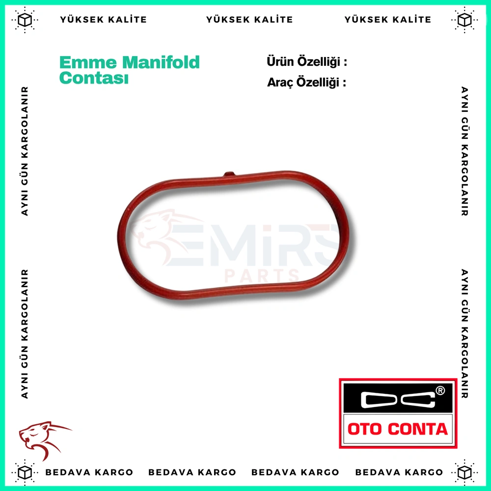 Emme Manifold Contasi Renault Megane Iv 15> Captur 2 Dacia Duster 2 1.3 H5h - 8201721557 - Yedek Parça