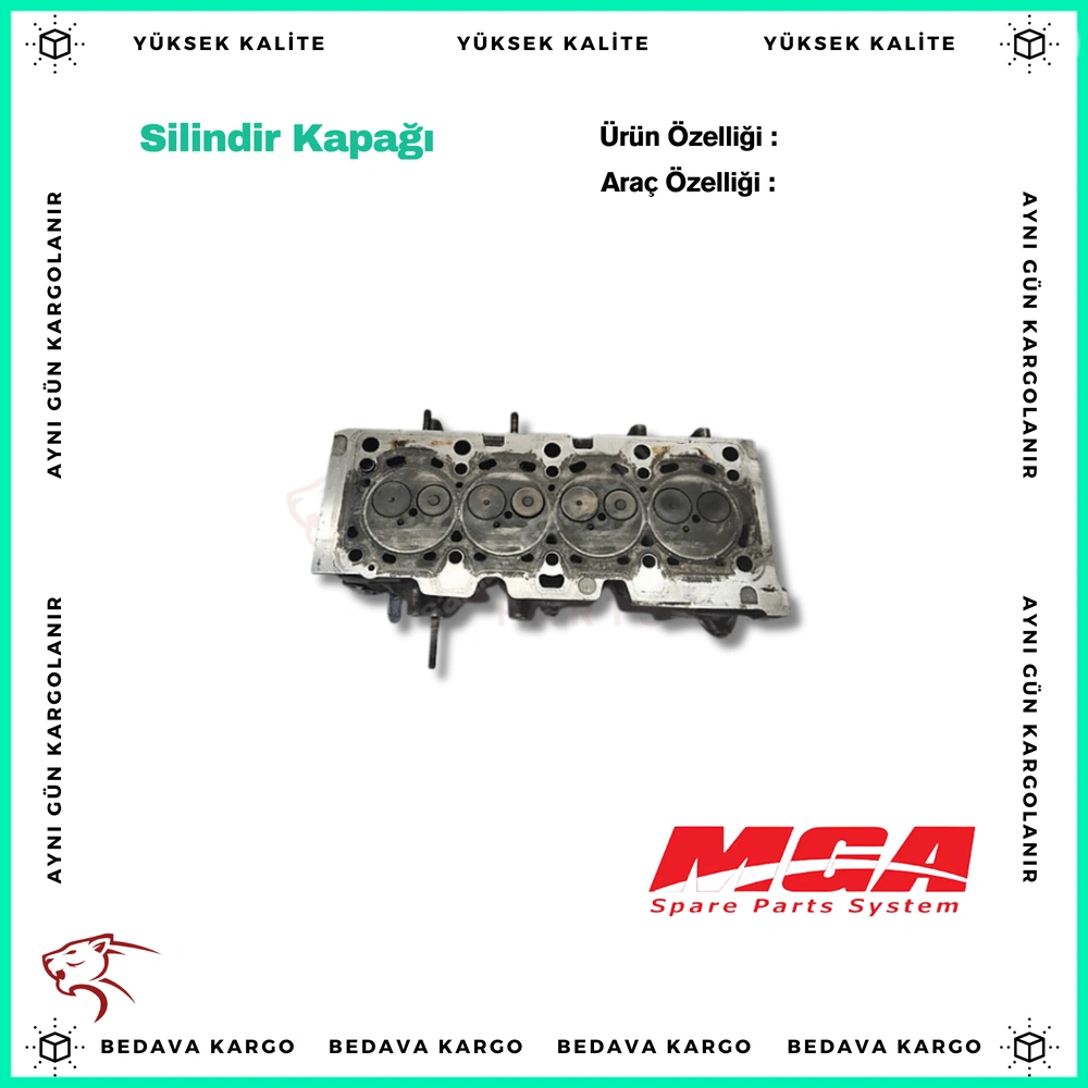 Silindir Kapagi Dacia Logan 1.5 DCI 04-12 Renault Clio 2 1.5 DCI 98-05 Kangoo 1.5 DCI 98-08 Megane 3 1.5 DCI 08-15 - 7701476059 - Yedek Parça