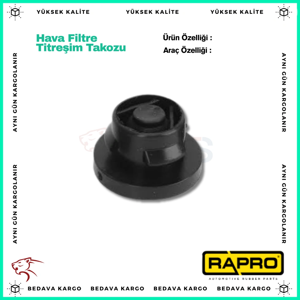 Hava Filtre Titresim Takozu Peugeot P307 YM-P308-P3008-P5008-P - 1422.A3 - Yedek Parça