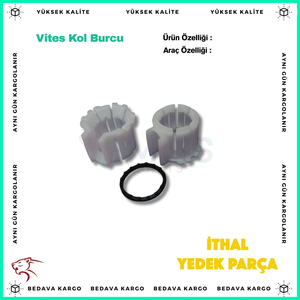 Vites Kol Burcu Fiberi Fiat Peugeot - 51787166 - Yedek Parça