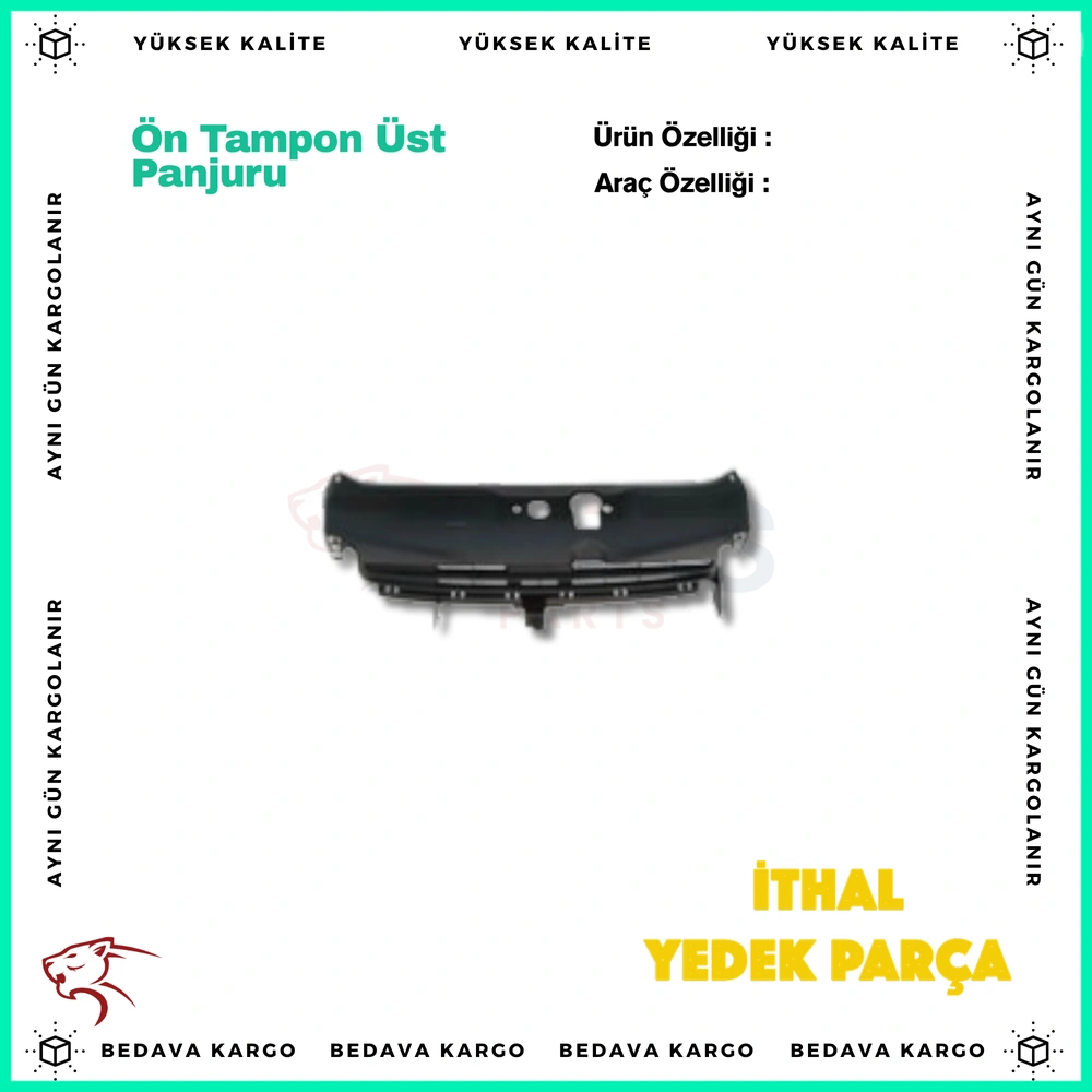On Tampon Ust Panjuru Renault Clio 2 Hatchback 1998-2002 - 7700846870 - Yedek Parça