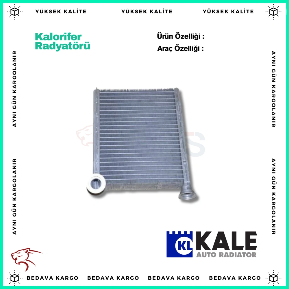 Kalorifer Radyatoru Dacia Duster 2 18>1.0TCe 1.3TCe 1.5dCi 1.6SCe - 271151171R - Yedek Parça