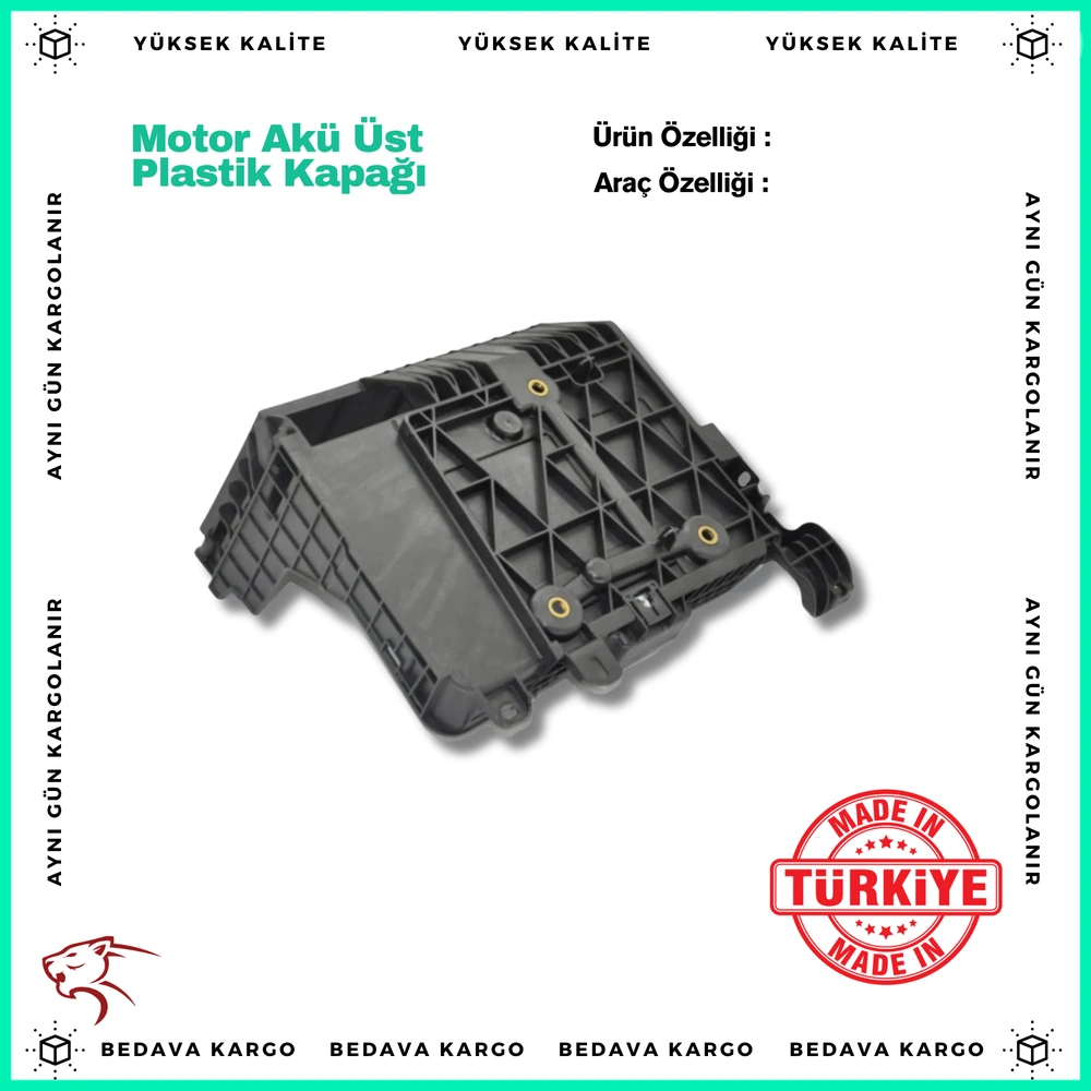 Motor Aku Ust Plastik Alt Kapagi Renault Megane 2 - 8200467409 - Yedek Parça