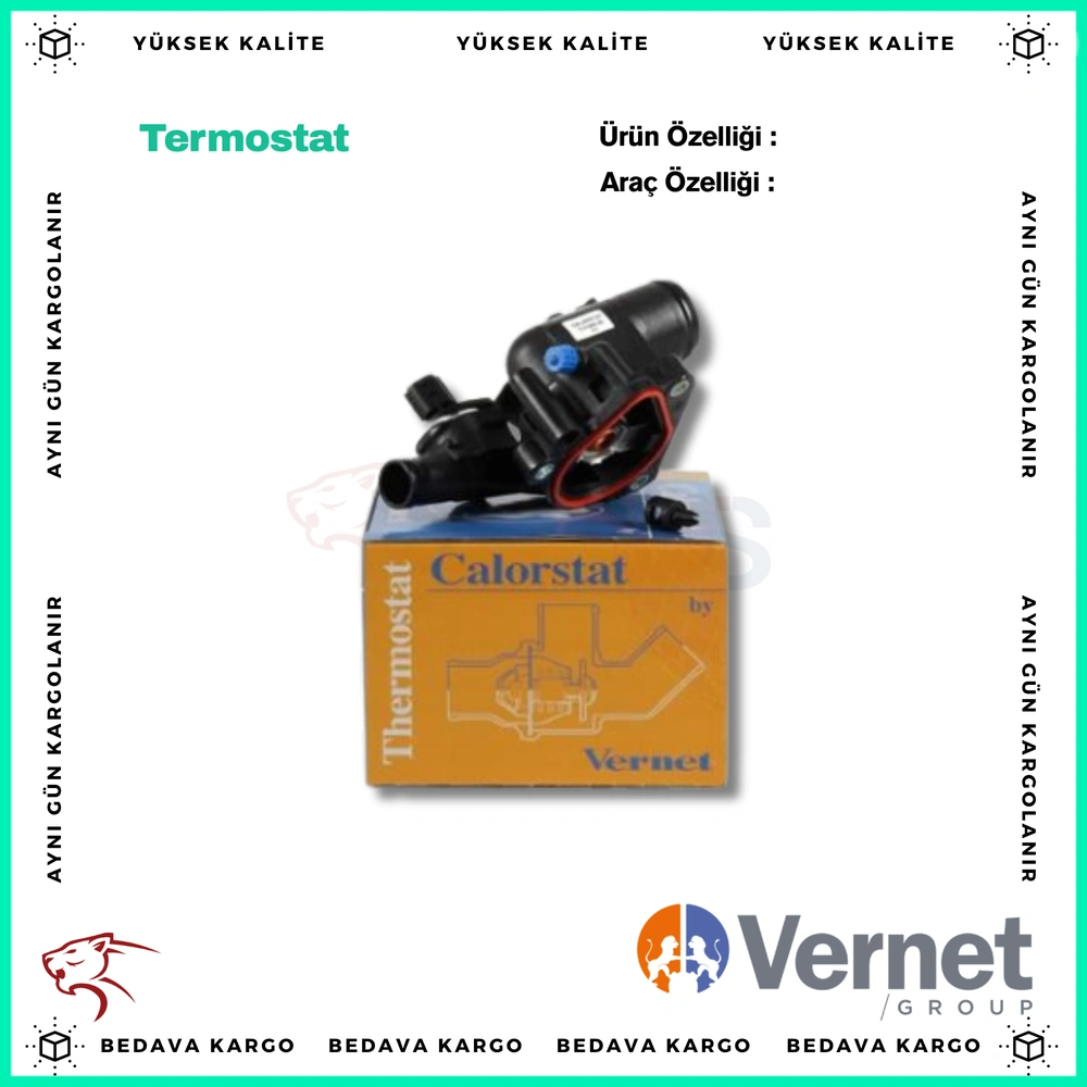 Termostat Renault LGN Ii-Iii 2.0 05>MGN II 2.0DCI 05>LATITUDE 2.0DCI 11>QASHQAI 1.5-2.0DCI 07> M9r 2.0 DCI - 1106000Q0E - Yedek Parça