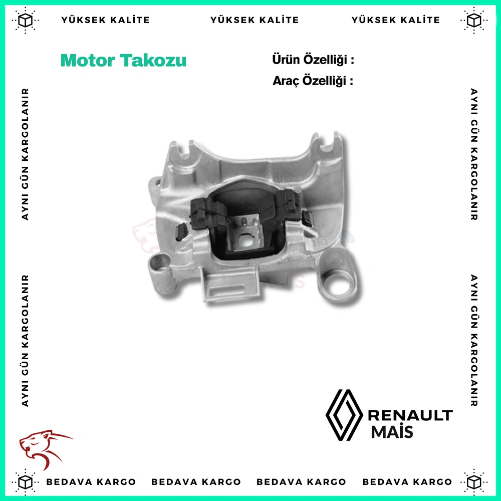 Motor Takozu (Sanziman) Renault Megane 3 Fluence 1.5 1.6 1.9 2.0 - 112205136R - Yedek Parça
