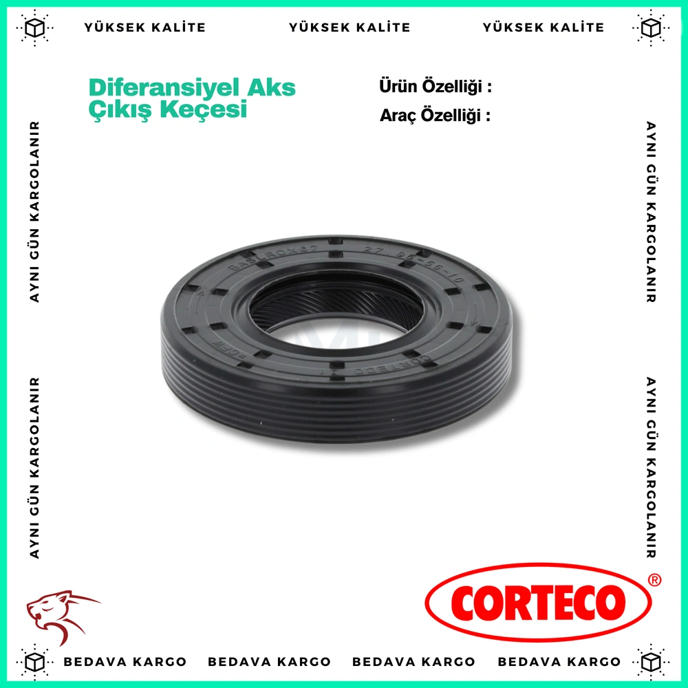 Diferansiyel Aks Cikis Kecesi Renault R9-R11-R19-CLIO-MEGANE - 7701349715 - Yedek Parça